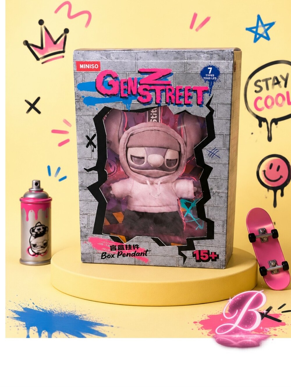 Limited Edition Miniso Gen Z Street Stitch SWAG – Confirmed – Sealed Blind Box